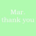 Mar.thank you